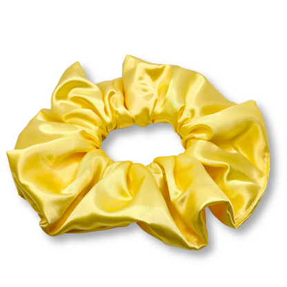 Pastel Yellow Silk Scrunchie Enchanted Scrunch
