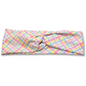 Easter Plaid Ribbed Twist Knot Headband Enchanted Scrunch