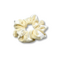 Mini Ivory Crushed Velvet Christmas Scrunchie Enchanted Scrunch
