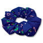 Navy Candy Cane Christmas Scrunchie Enchanted Scrunch