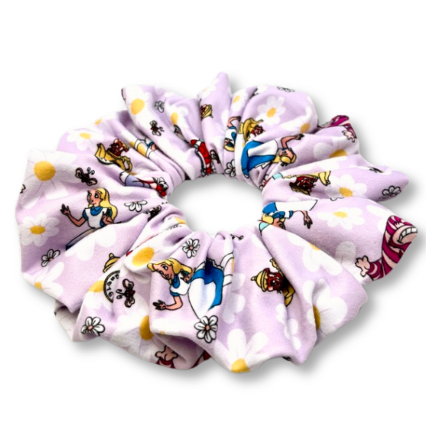 Spring Alice in the Wonderland Scrunchie Enchanted Scrunch