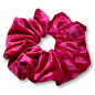 Bright Pink Crushed Velvet Scrunchie Enchanted Scrunch