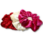 Sweetheart Crushed Velvet Scrunchie Trio Enchanted Scrunch