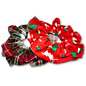 Red Trees and Plaid Christmas Set Scrunchie Enchanted Scrunch