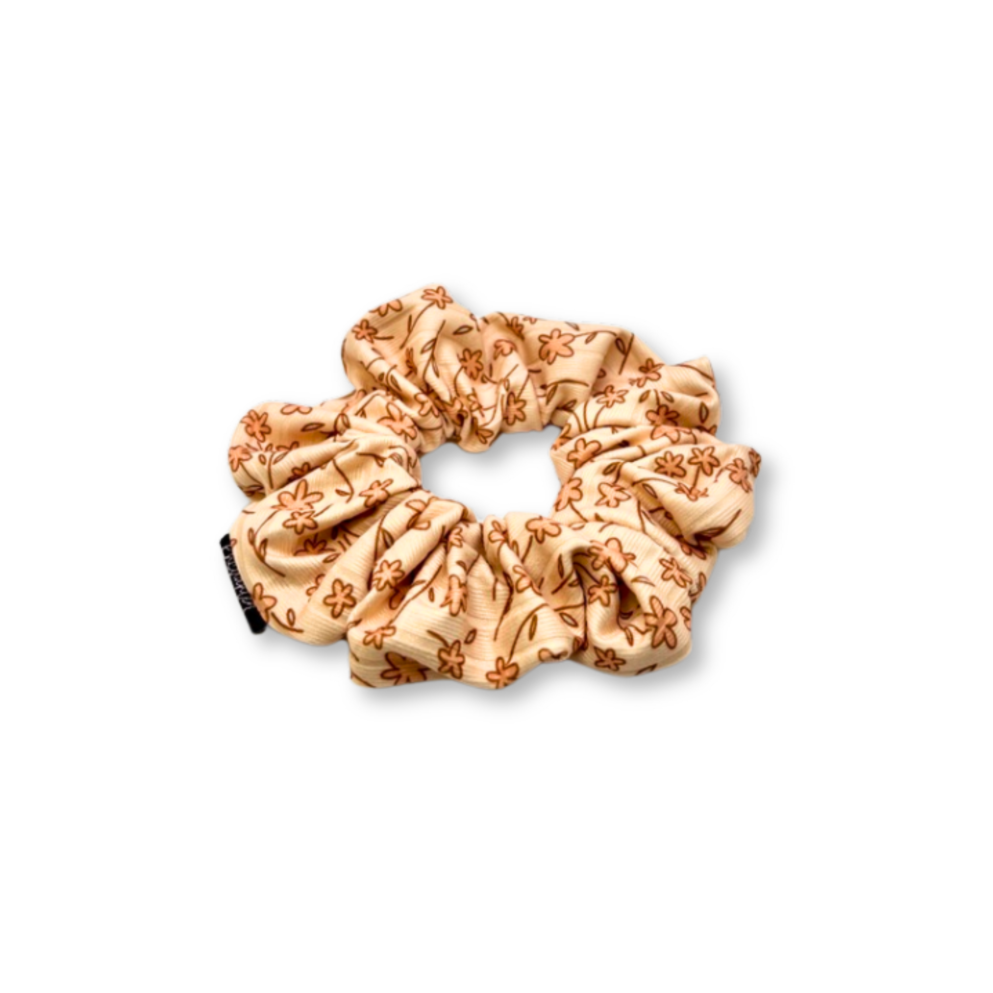 Mini Ditsy Flower Fall Ribbed Scrunchie Enchanted Scrunch
