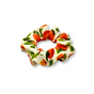 Mini Orange Summer Bullet Scrunchie Enchanted Scrunch