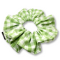 Light Green Gingham Spring Scrunchie Enchanted Scrunch
