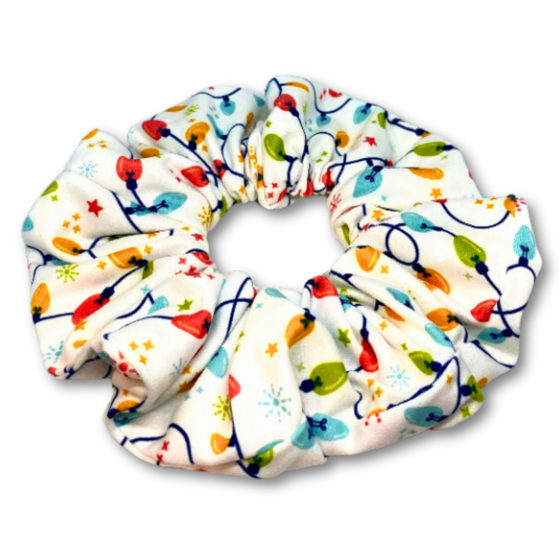 Strung Lights Christmas Scrunchie Enchanted Scrunch
