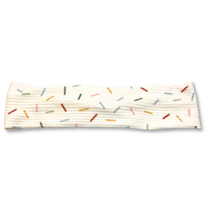 Sprinkles Ribbed Headband Enchanted Scrunch