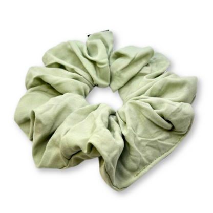 Sage Green Cotton Scrunchie Enchanted Scrunch