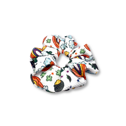 Mini Pot-of-Gold and Rainbows St Patrick's Bullet Scrunchie Enchanted Scrunch