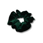 Mini Dark Green Crushed Velvet Scrunchie Enchanted Scrunch