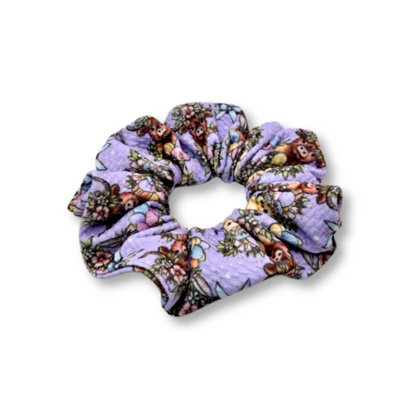 Mini Highland Cow Easter Bullet Scrunchie Enchanted Scrunch