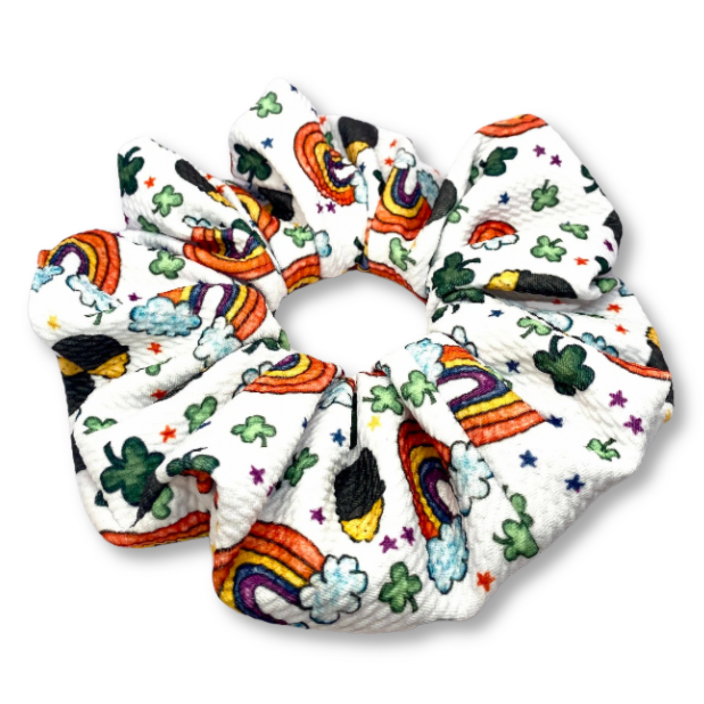 Pot-of-Gold and Rainbows St Patrick's Bullet Scrunchie Enchanted Scrunch