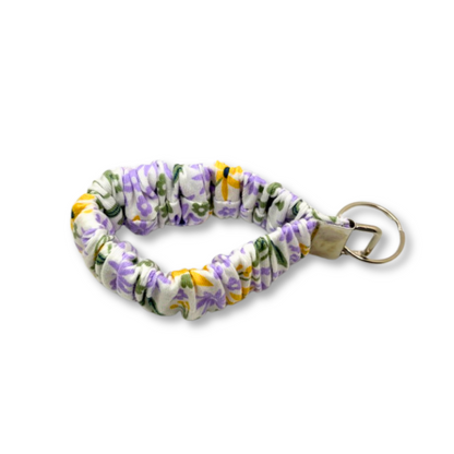 Floral Spring Scrunchie Wristlet Enchanted Scrunch