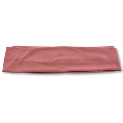 Dusty Rose Headband Enchanted Scrunch