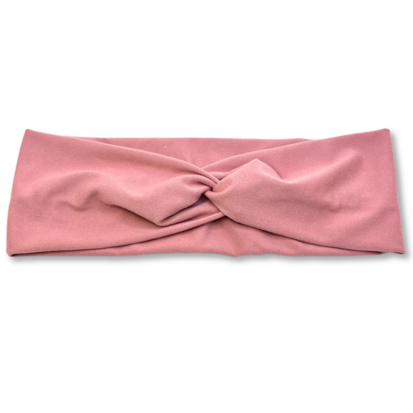 Dusty Rose Twist Knot Headband Enchanted Scrunch