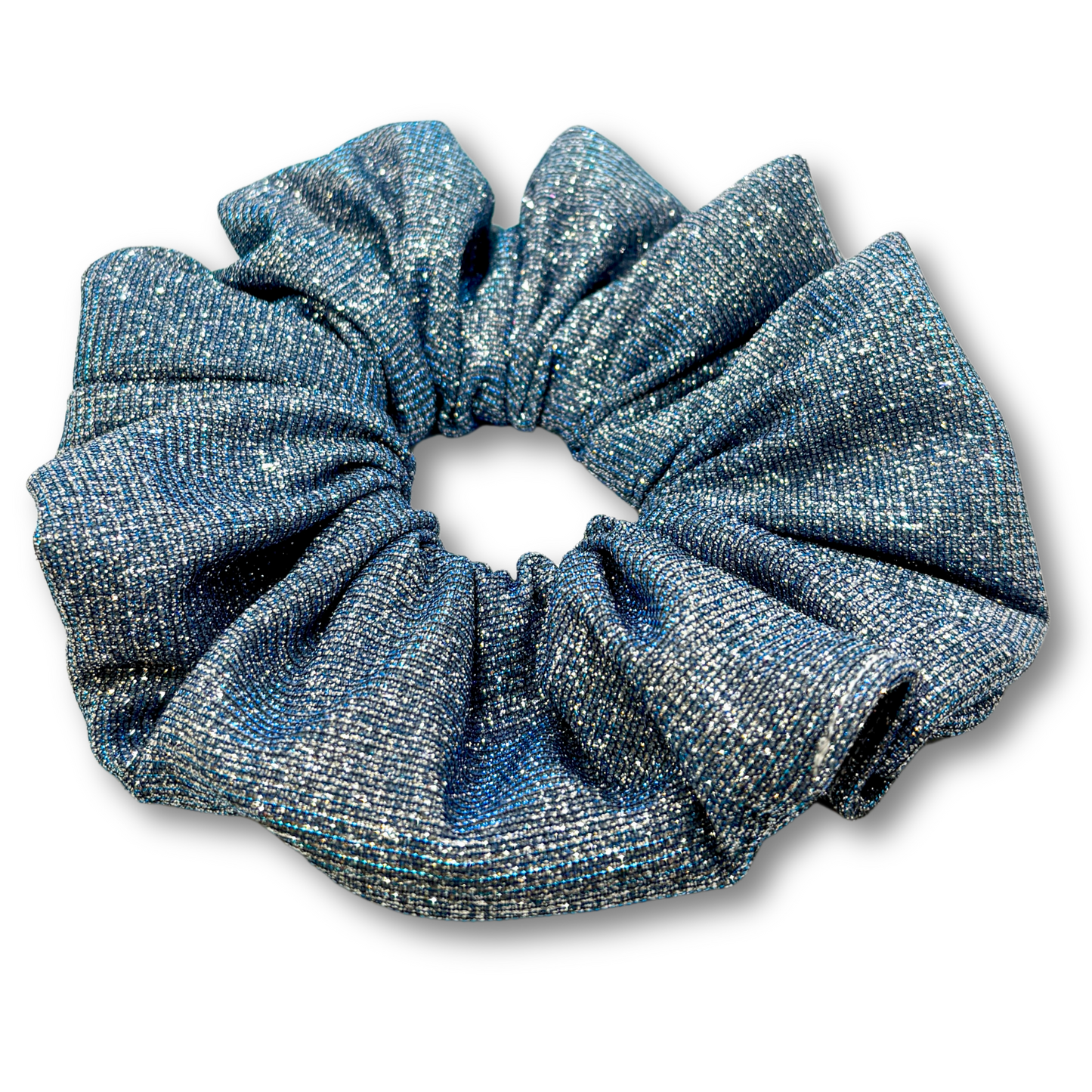 Navy Blue Sparkle Scrunchie Enchanted Scrunch