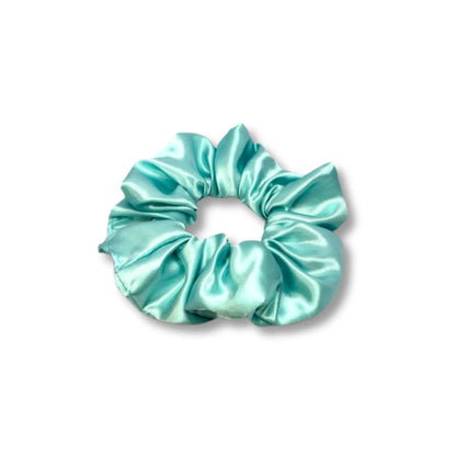 Mini Seafoam Green Silk Scrunchie Enchanted Scrunch