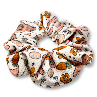 Peeps and Carrot Easter Bullet Scrunchie Enchanted Scrunch