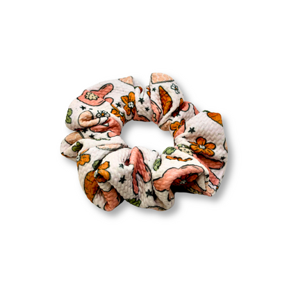 Mini Peeps and Carrot Easter Bullet Scrunchie Enchanted Scrunch