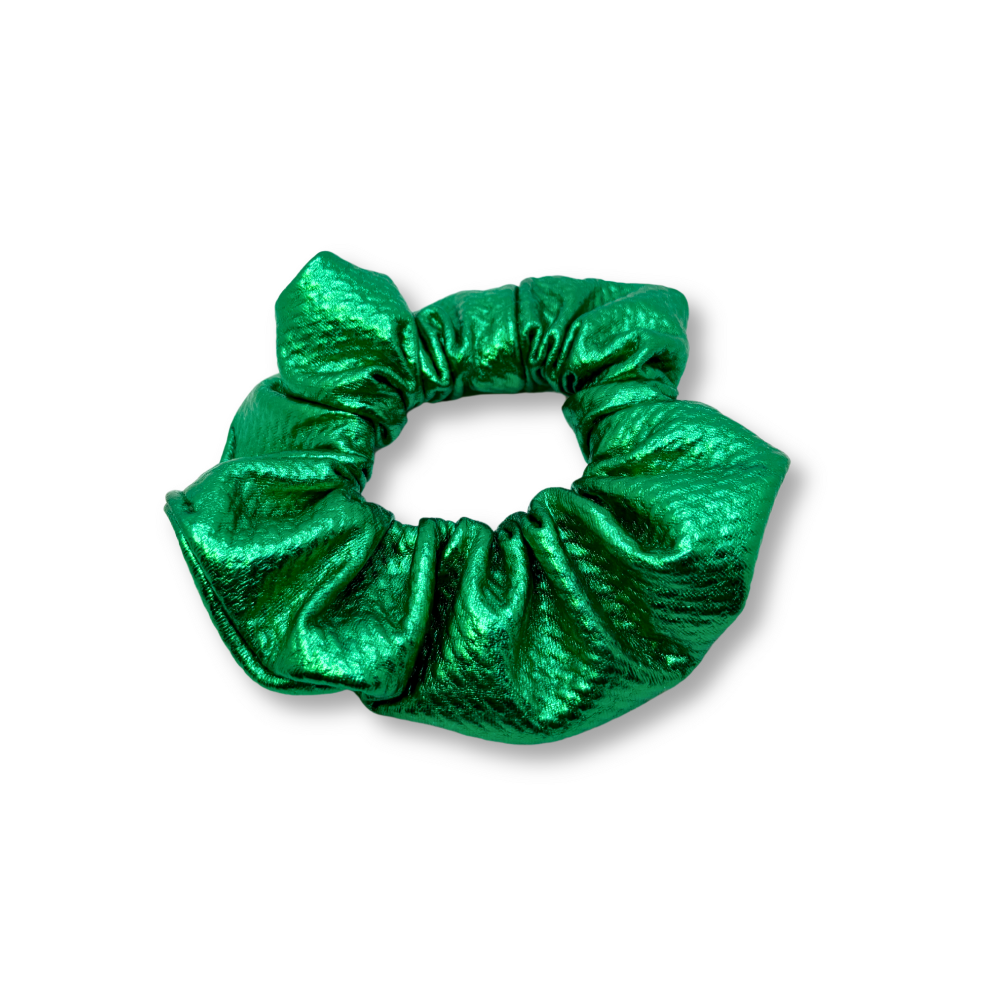 Mini Metallic Green Bullet Scrunchie Enchanted Scrunch