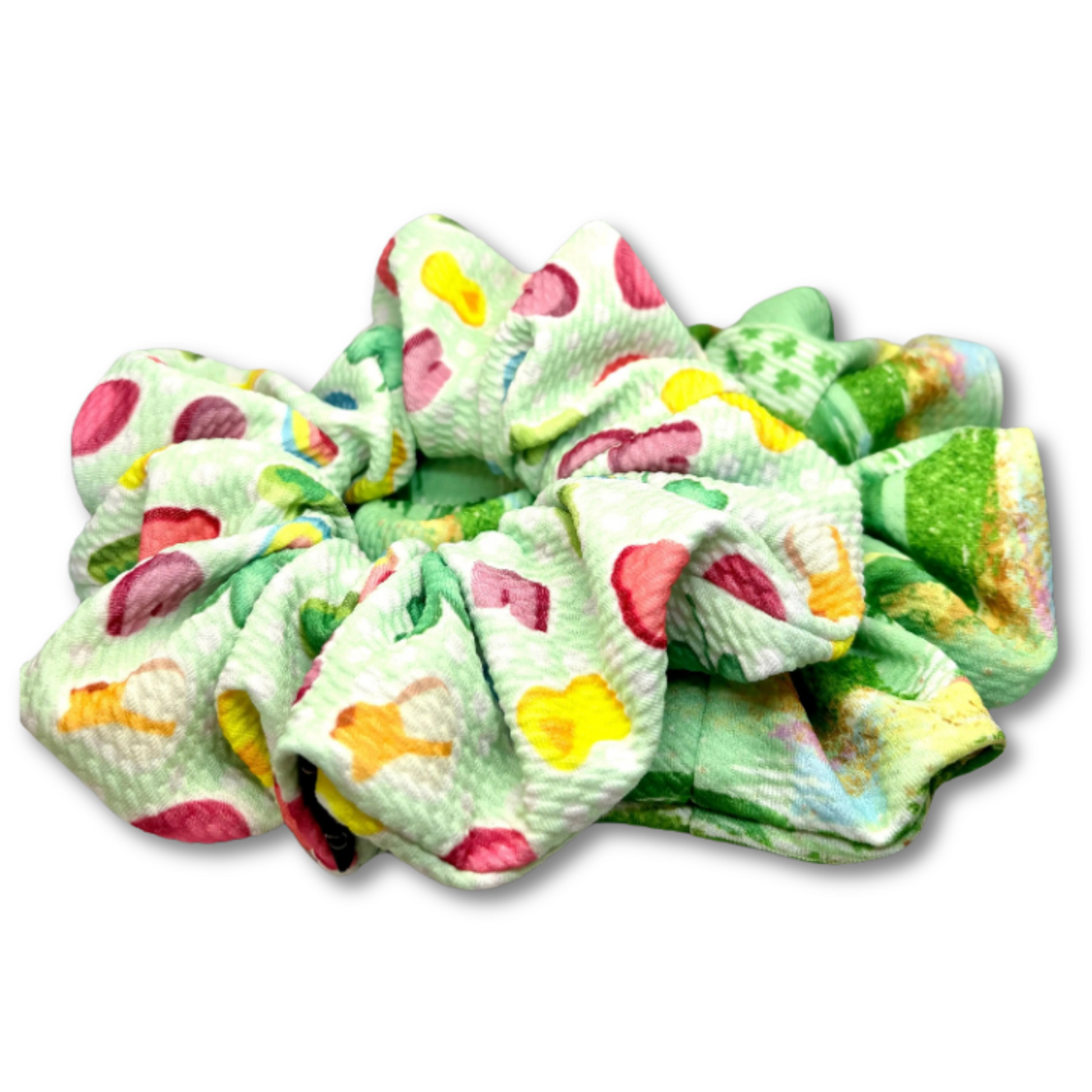 Painted Lucky Charm Scrunchie Set Enchanted Scrunch