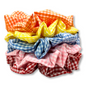 Spring Gingham Scrunchie Pack Enchanted Scrunch