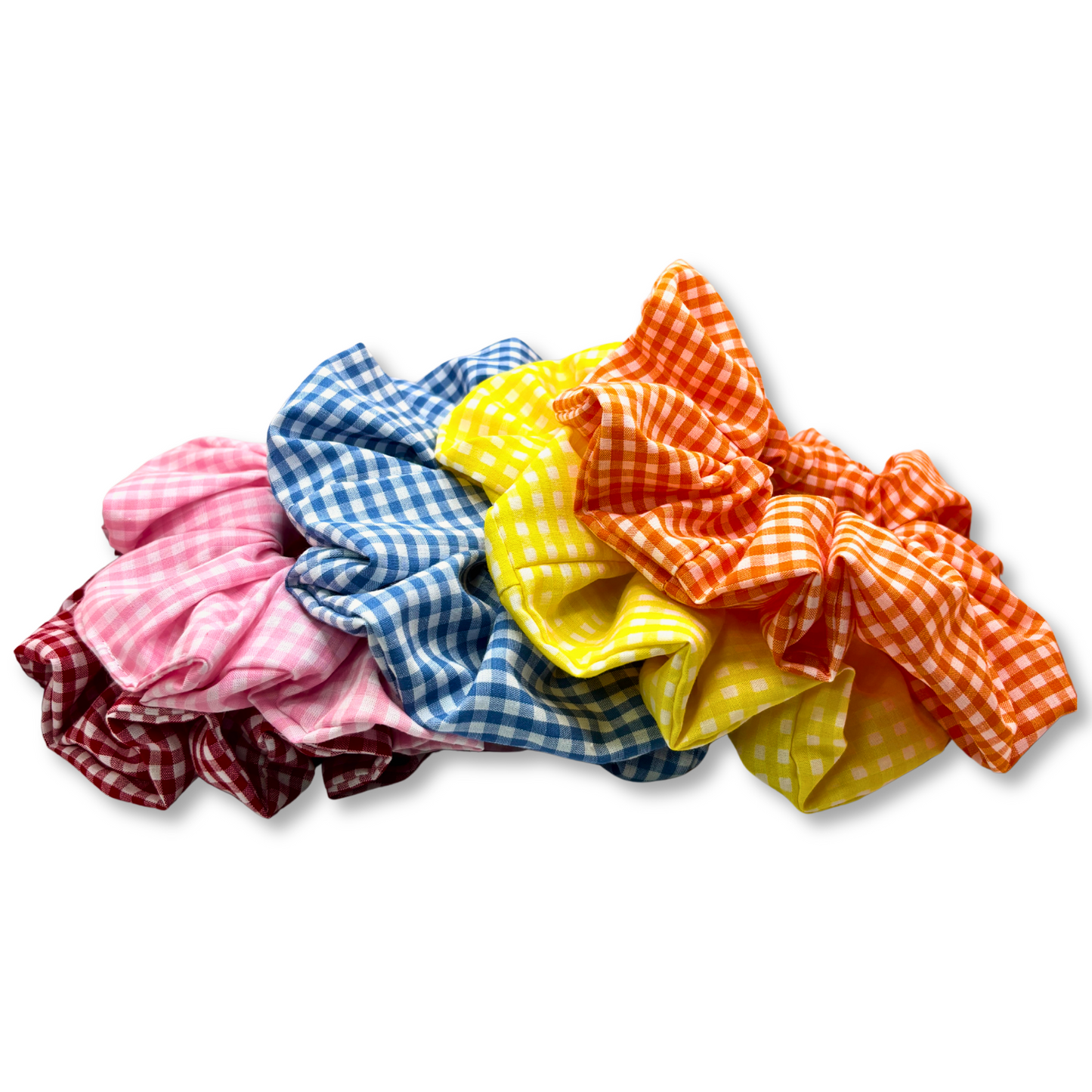 Spring Gingham Scrunchie Pack Enchanted Scrunch