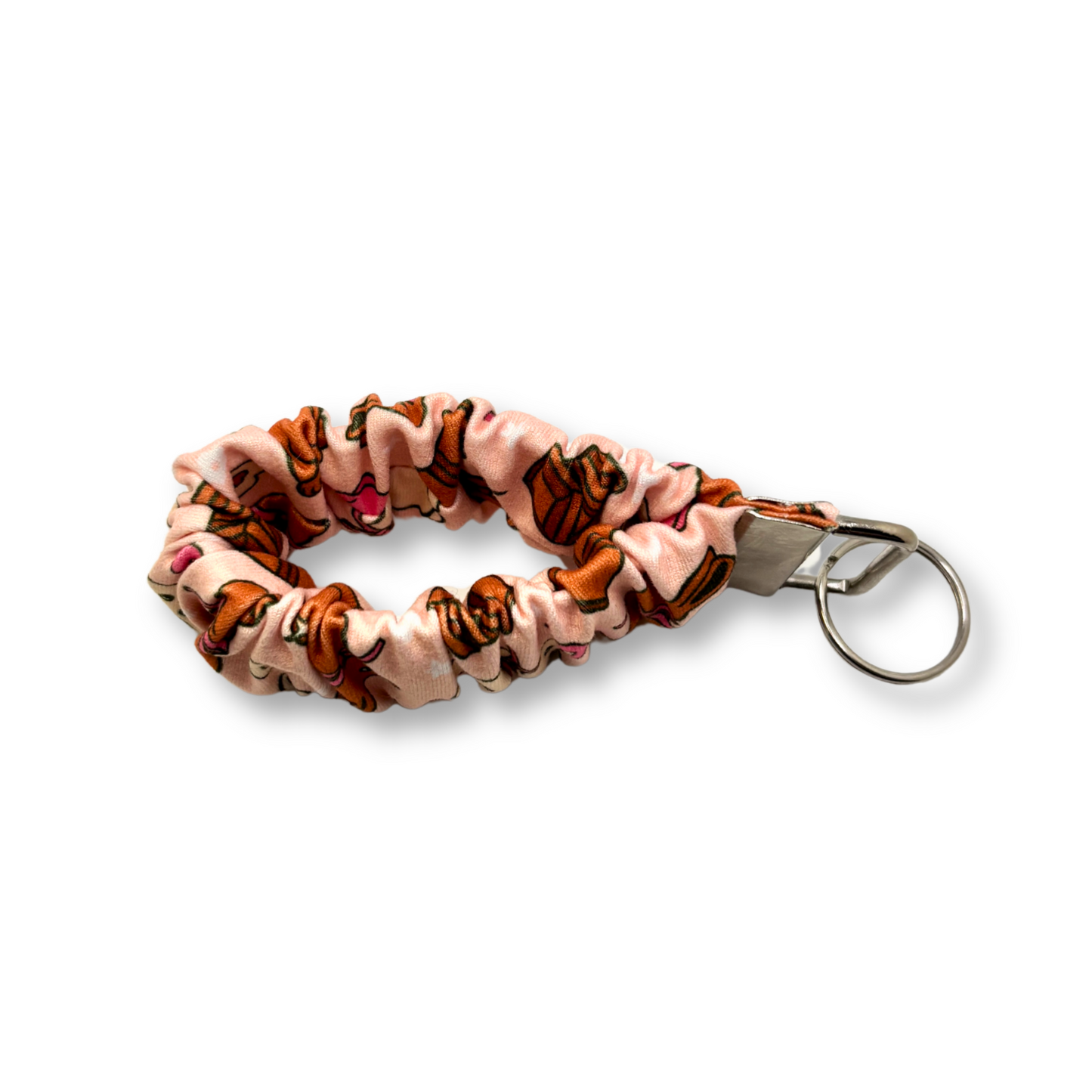 Chocolate Easter Bunny Scrunchie Wristlet Enchanted Scrunch