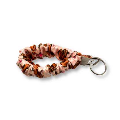 Chocolate Easter Bunny Scrunchie Wristlet Enchanted Scrunch