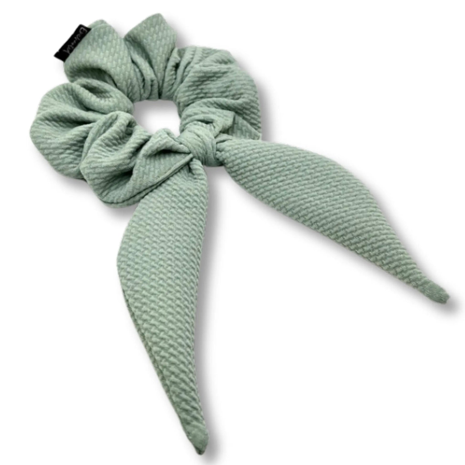 Mini Sage Bullet Tie Scrunchie Enchanted Scrunch