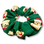 Teddy Bear Christmas Scrunchie Enchanted Scrunch