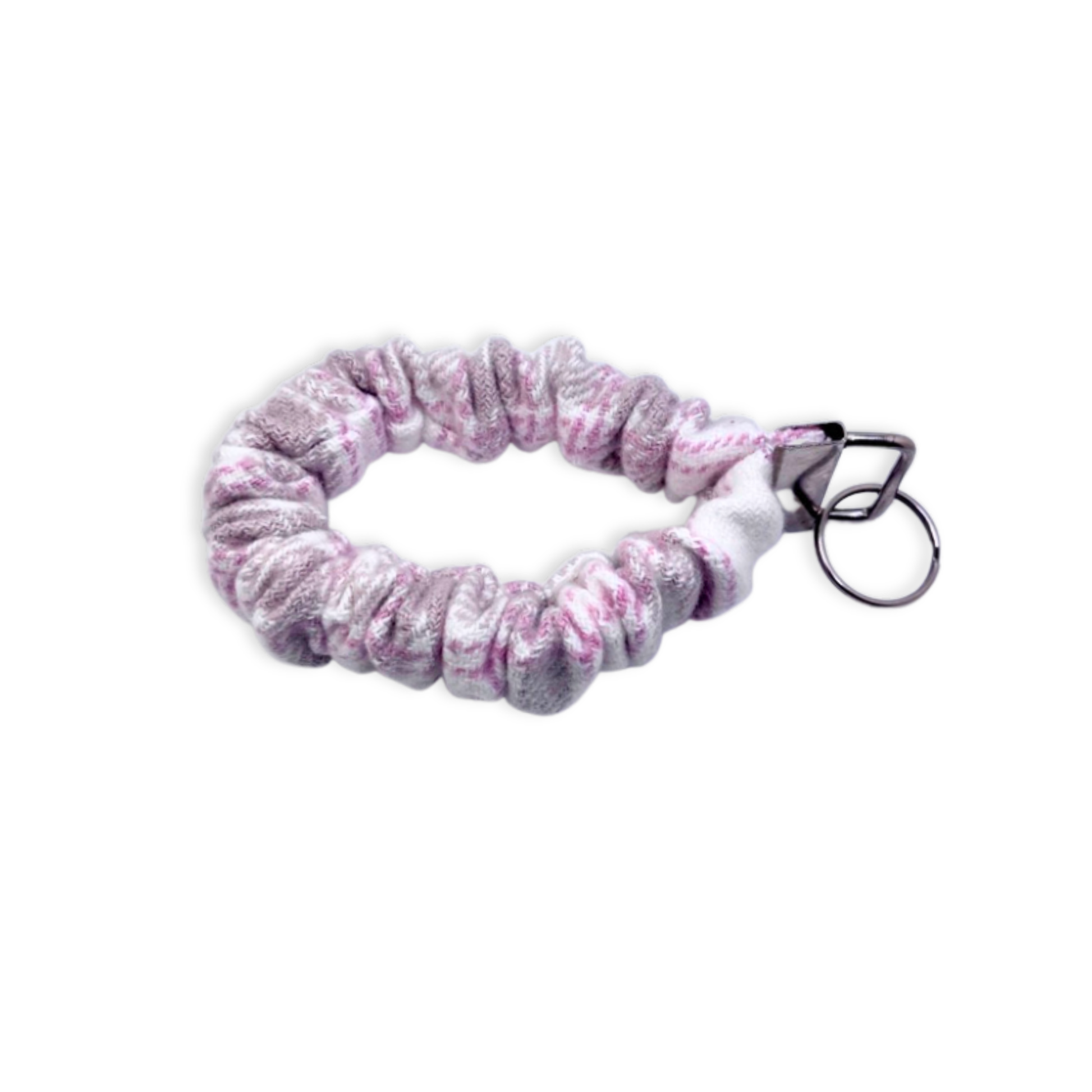 Pink Plaid Valentine's Day Scrunchie Wristlet Enchanted Scrunch