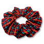 Festive Plaid Christmas Scrunchie Enchanted Scrunch