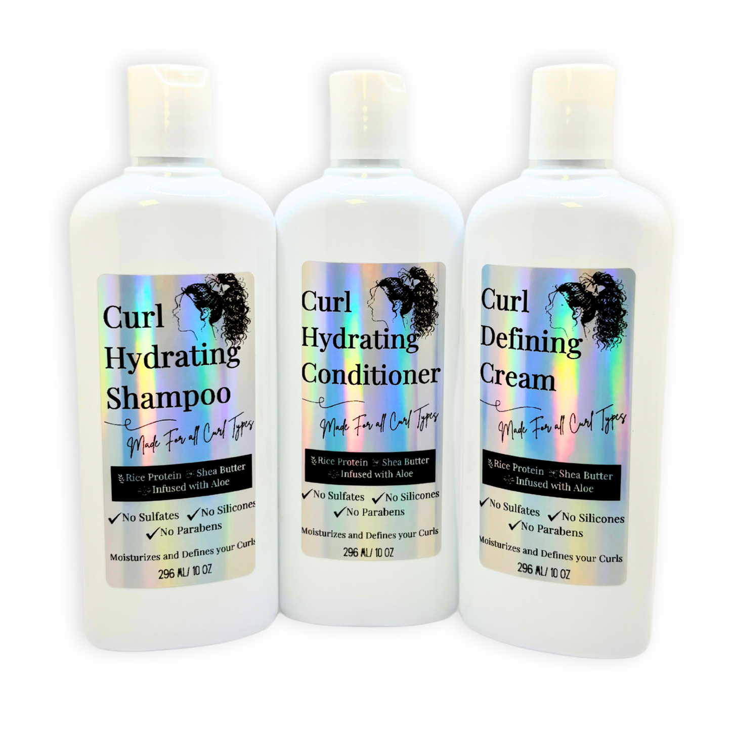 Enchanted Curl Hair Care Trio 10 oz Enchanted Scrunch
