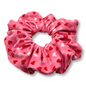 Pink Heart Valentine's Day Scrunchie Enchanted Scrunch