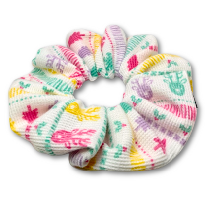 Colorful Ugly Sweater Scrunchie Enchanted Scrunch