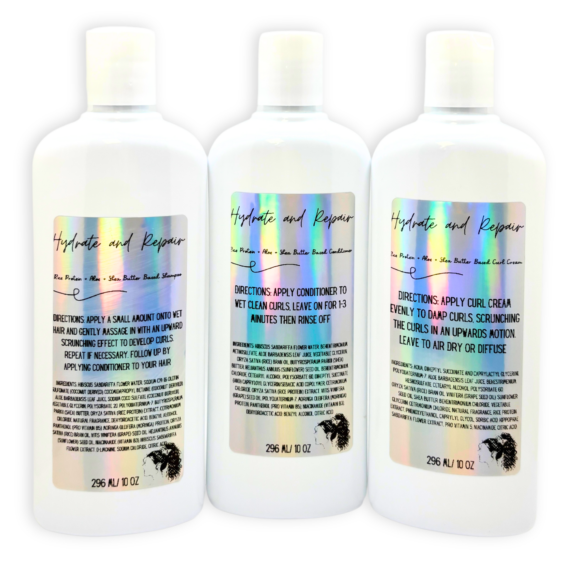 Enchanted Curl Hair Care Trio 10 oz Enchanted Scrunch
