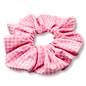 Pink Gingham Spring Scrunchie Enchanted Scrunch