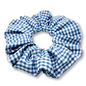 Blue Gingham Spring Scrunchie Enchanted Scrunch