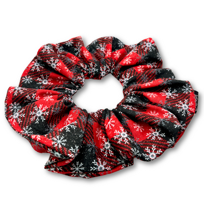 Buffalo Glitter Snowflake Scrunchie Enchanted Scrunch