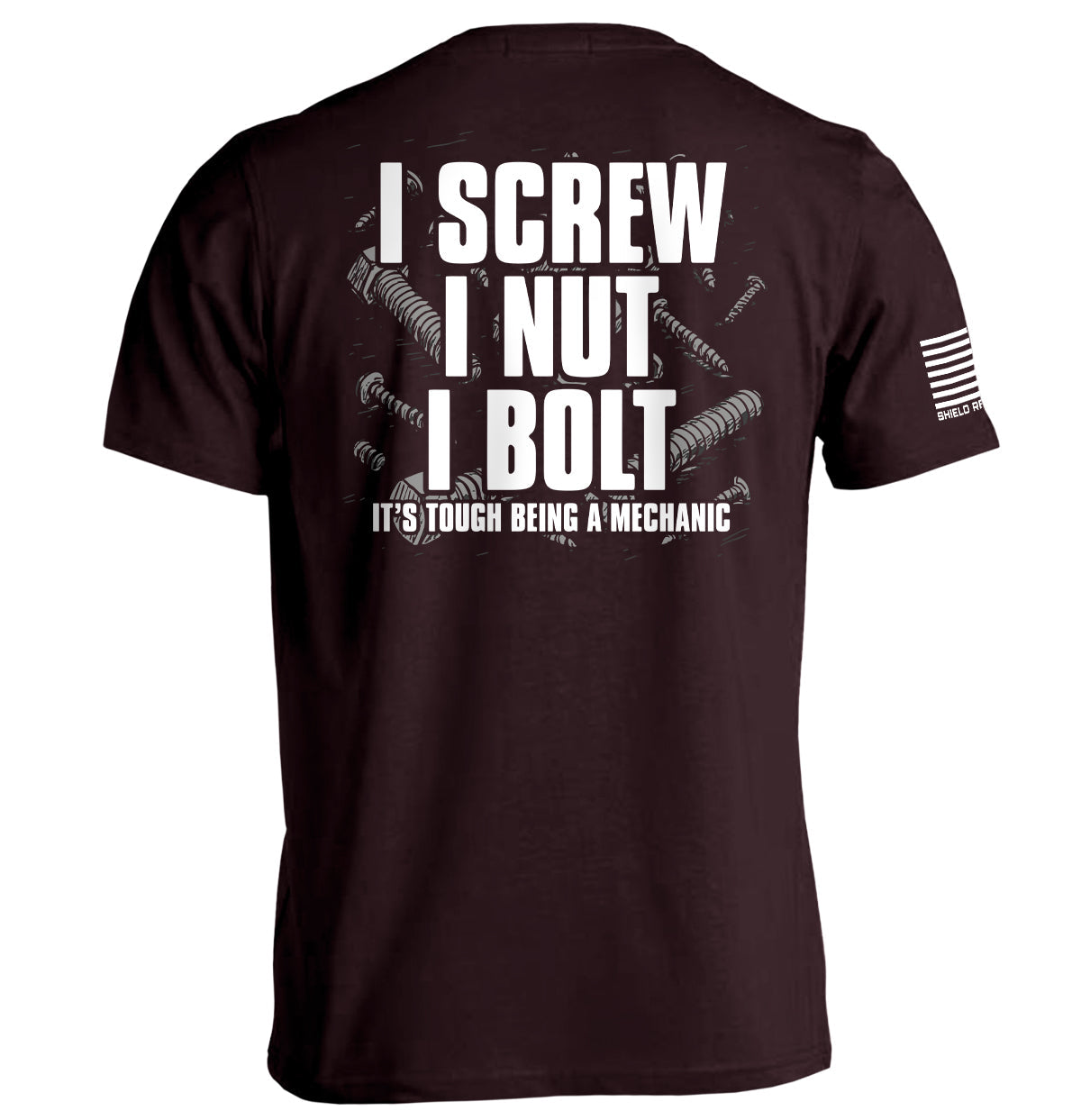 I Screw I Nut I Bolt Shield Republic