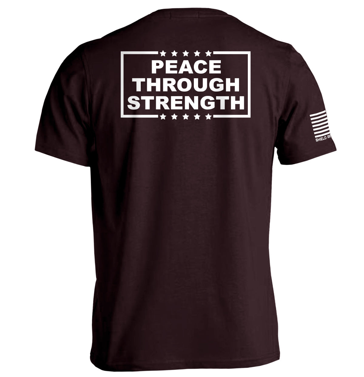 Peace Through Strength White Shield Republic