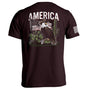 America Eagle Western Shield Republic