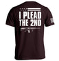 I Plead The 2nd (Back Print) Shield Republic