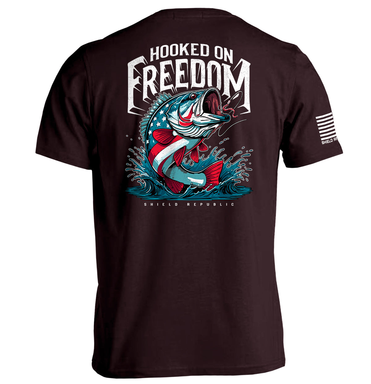 Hooked on Freedom Shield Republic