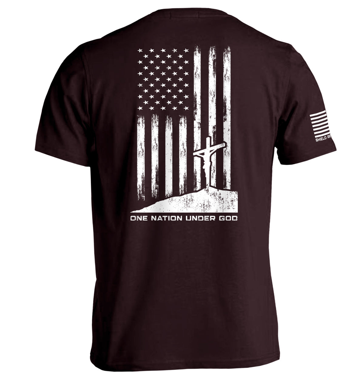 One Nation Under God Shield Republic