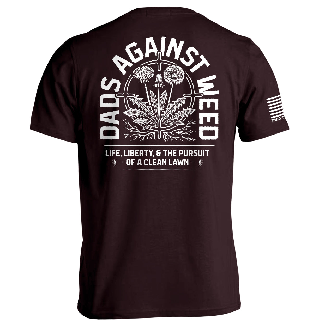 Dads Against Weed Shield Republic