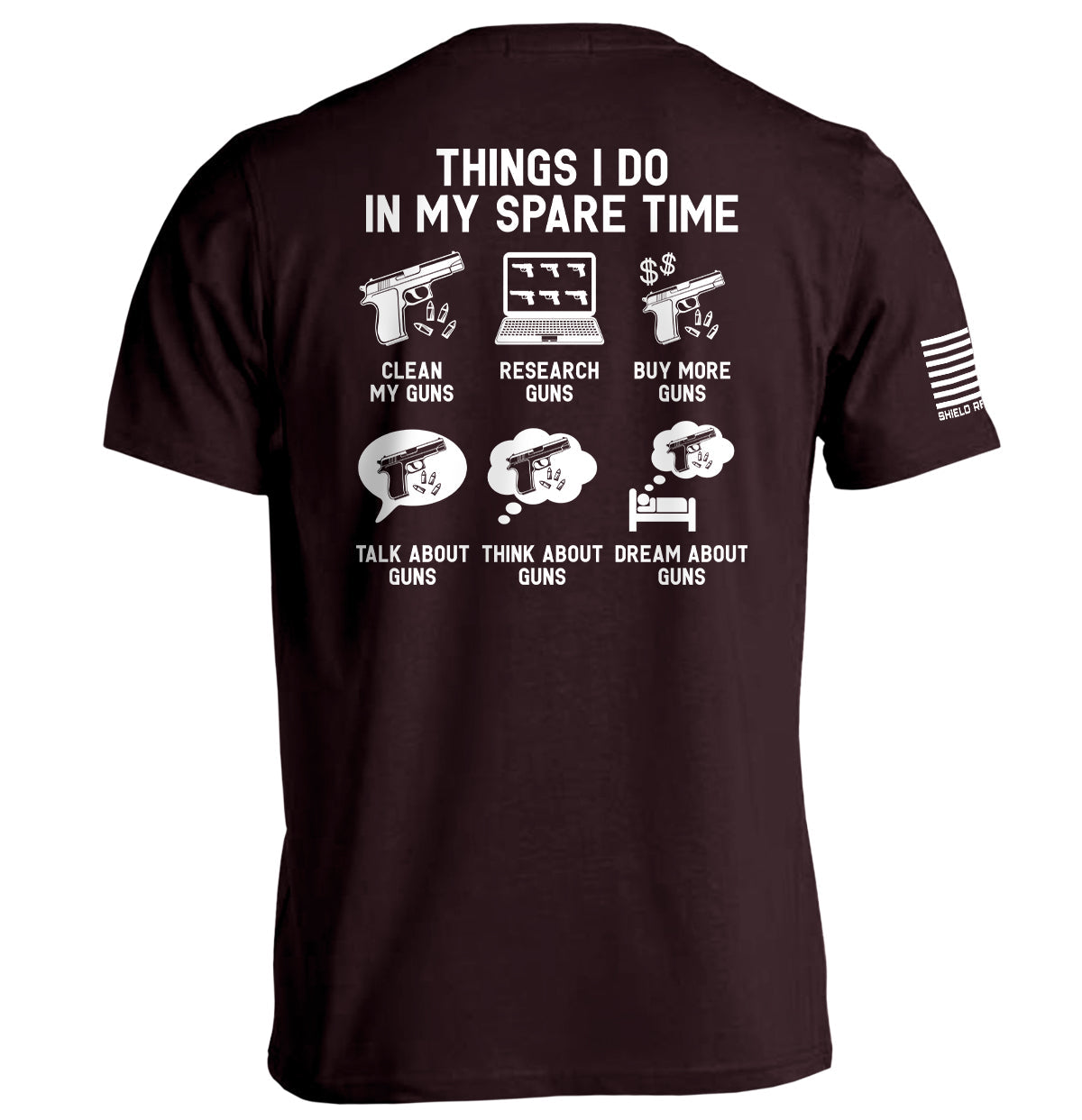 Things I Do In My Spare Time Guns Shield Republic